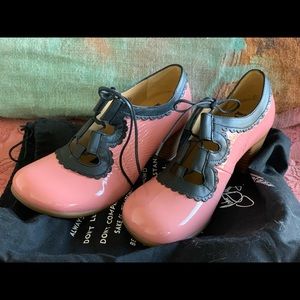 John Fluevog Pink Melis Shoes, never worn